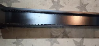 Mueble archivador CD cristal y metal