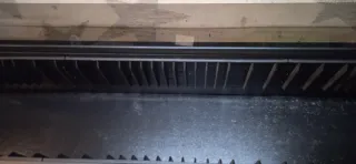 Mueble archivador CD cristal y metal