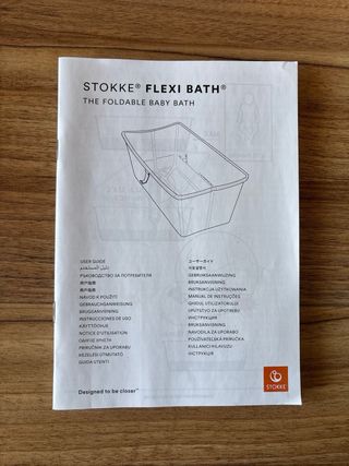Bañera Stokke plegable