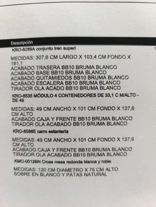 Litera tren Kenay Home 2019