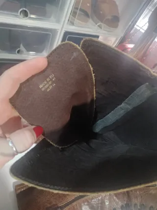 Botas de cordones talla 41