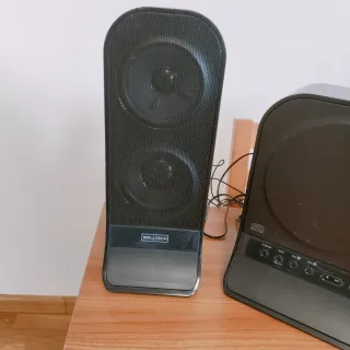 Reproductor CD y Radio Welltech Negro