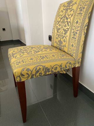 Sillas de comedor tapizadas (Set de 6)