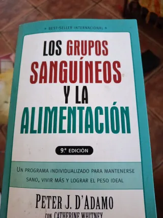 Grupos sanguineos y la alimentacion: Un program...