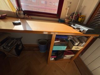 Habitacion juvenil de madera de haya