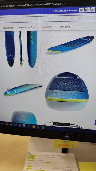 Tabla Surf Olaian 7' Edición Limitada