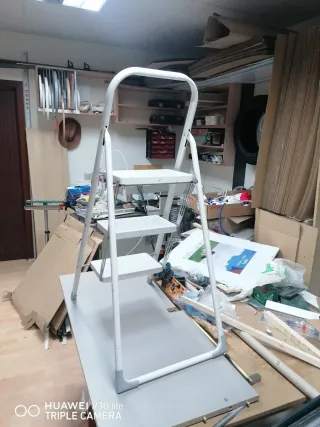 Escalera plegable segura