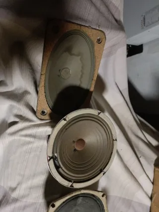 Altoparlanti vintage radio epoca