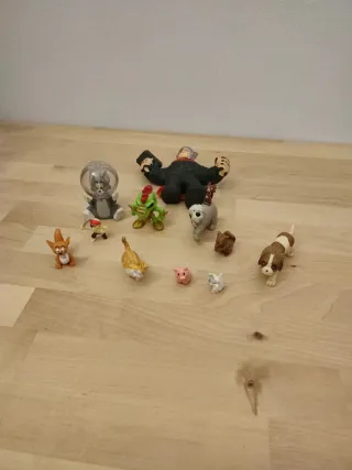 Lote Juguetes Muñecos Varios