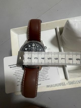 Reloj Tissot Negro y Plateado