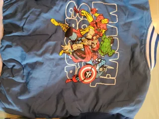 Bomber Marvel Avengers Bambino Blu