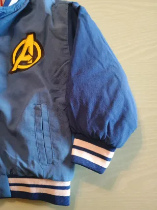 Bomber Marvel Avengers Bambino Blu