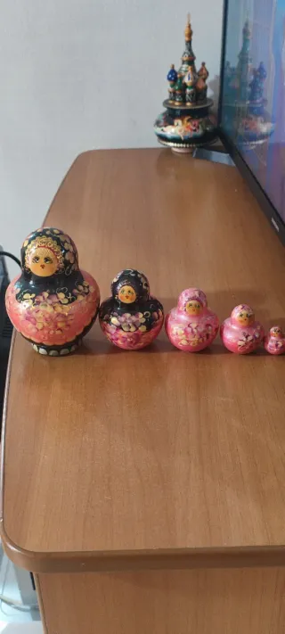 Matrioska russa originale legno