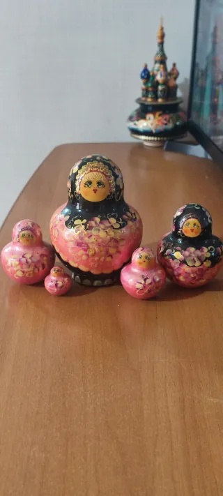 Matrioska russa originale legno