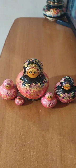 Matrioska russa originale legno