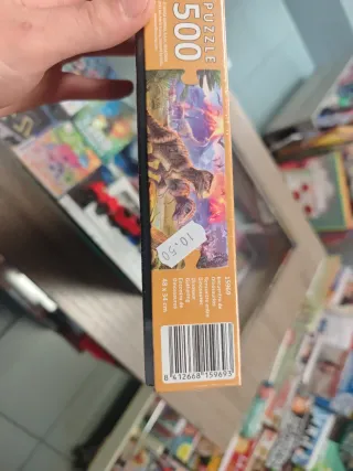 Puzzle Educa 500 Piezas Dinosaurios