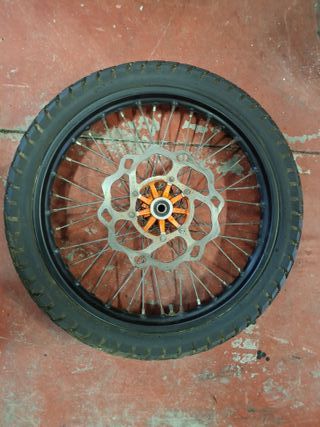 Llanta Delantera 19 Completa Enduro/Motocross