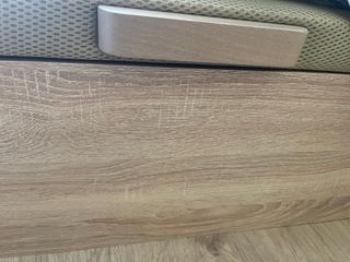 Canapé abatible 135x190 beige/marrón