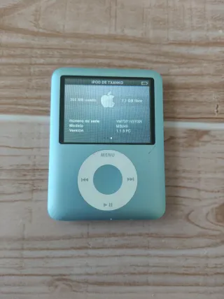 iPod Nano 8GB Azul - Modelo MB249