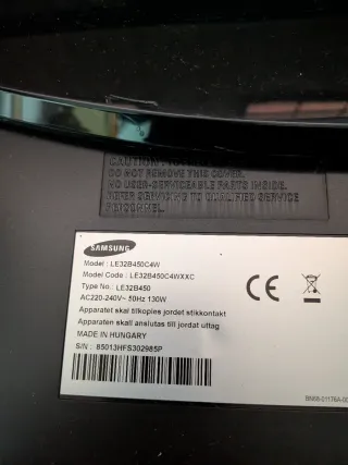 Base TV Samsung LE32B450C4W