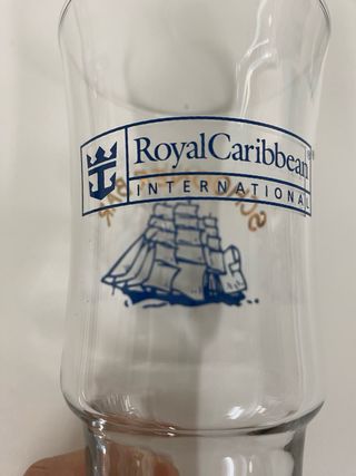 2 Vasos Royal Caribbean “Schooner Bar”. ORIGINALES