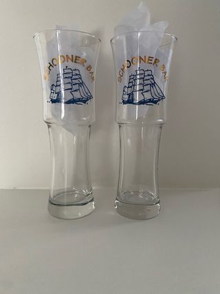 2 Vasos Royal Caribbean “Schooner Bar”. ORIGINALES