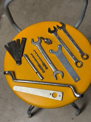 Lote de llaves y brocas de marca