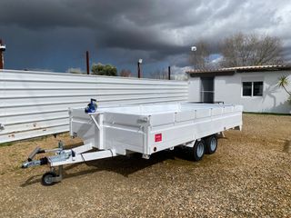 REMOLQUE NUEVO PLATAFORMA, DOBLE EJE C/F