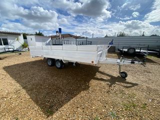 REMOLQUE NUEVO PLATAFORMA, DOBLE EJE C/F