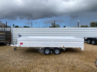 REMOLQUE NUEVO PLATAFORMA, DOBLE EJE C/F