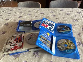 Lote 7 Videojuegos Fútbol PS2, PS3, PS4