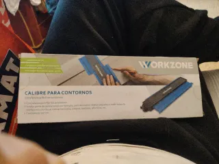 Calibre para contornos Workzone 25 cm