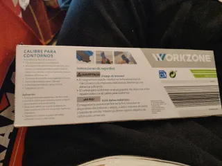Calibre para contornos Workzone 25 cm
