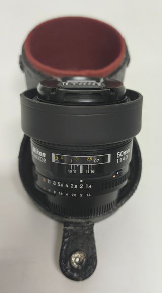 Objetivo Nikon AF NIKKOR 50mm 1:1.4D