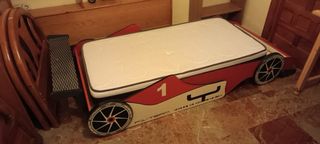 Cama Coche F1 Infantil Madera