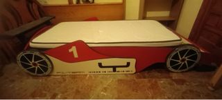 Cama Coche F1 Infantil Madera