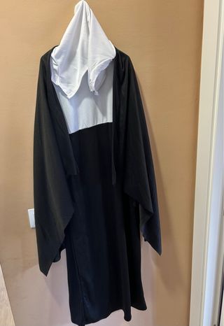 Disfraz Monja Talla 10-12