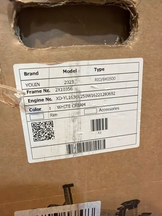 Bicicleta Eléctrica Urbana YOUIN RIO