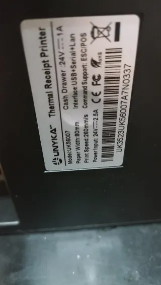 TPV HP con Teclado, Ratón e Impresora