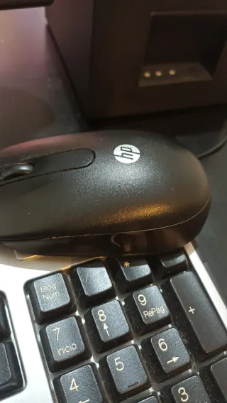 TPV HP con Teclado, Ratón e Impresora