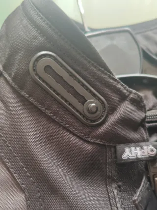 Chaqueta Moto XL Negra/Gris Touring