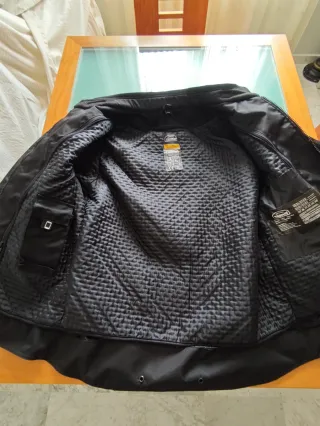 Chaqueta Moto XL Negra/Gris Touring