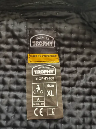 Chaqueta Moto XL Negra/Gris Touring