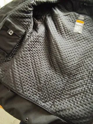 Chaqueta Moto XL Negra/Gris Touring