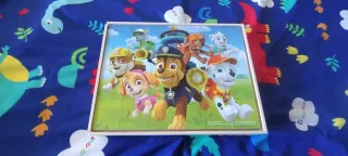 Juego LINCE y 3 puzzles de la patrulla canina