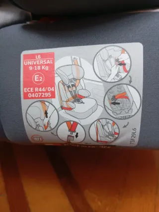 Seggiolino auto Foppapedretti grigio