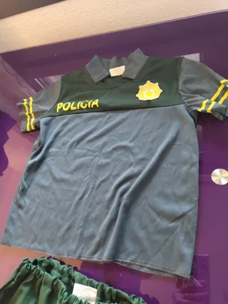 Disfraz Policía Talla 7-9 Años