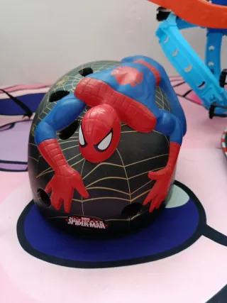 Casco Infantil Spiderman