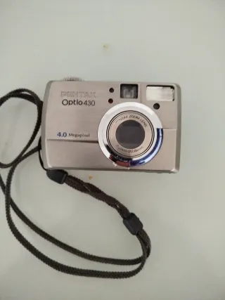 Cámara Digital Pentax Optio 430 Plata
