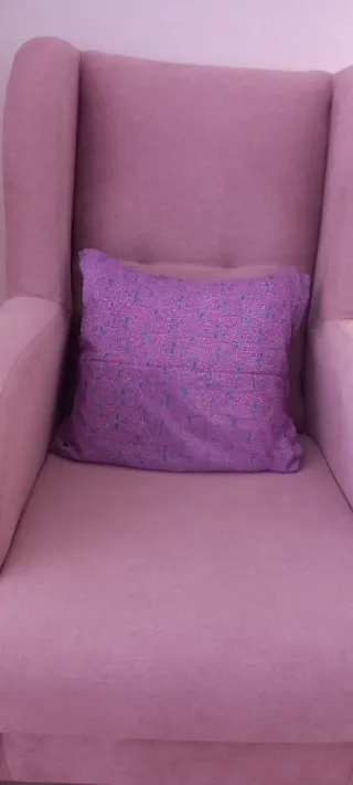 1 Funda de cojín seda.EnvioGratis.